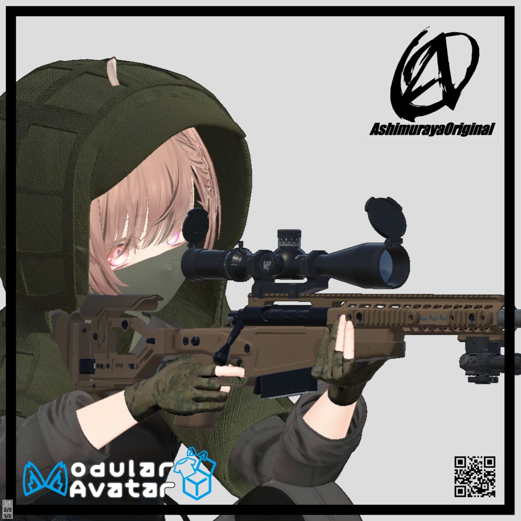 【マヌカ用】ハーフマスク -Halfmask-【MA対応】