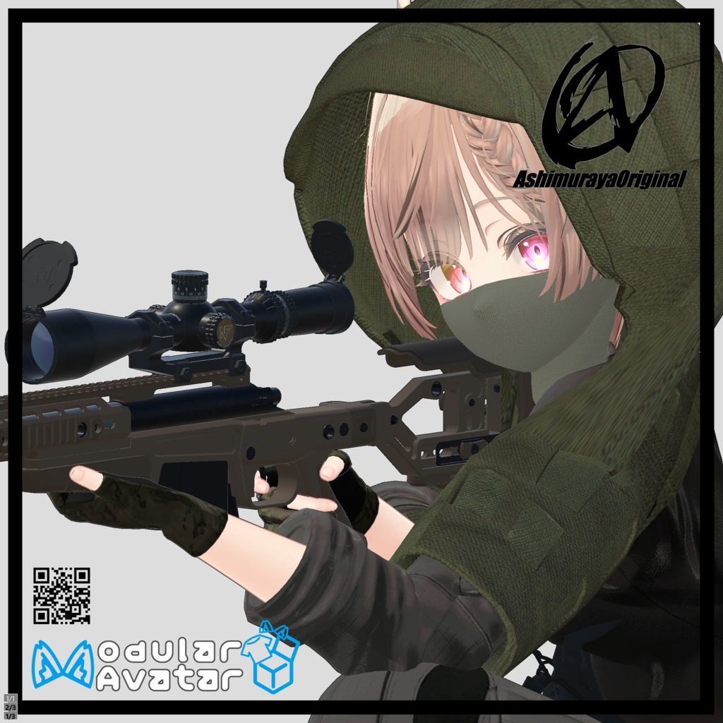 【マヌカ用】ハーフマスク -Halfmask-【MA対応】