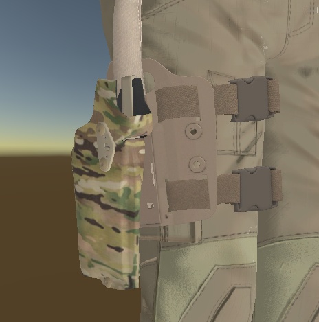 【MA対応】Glockシリーズ対応 DOTホルスター【脚村屋】