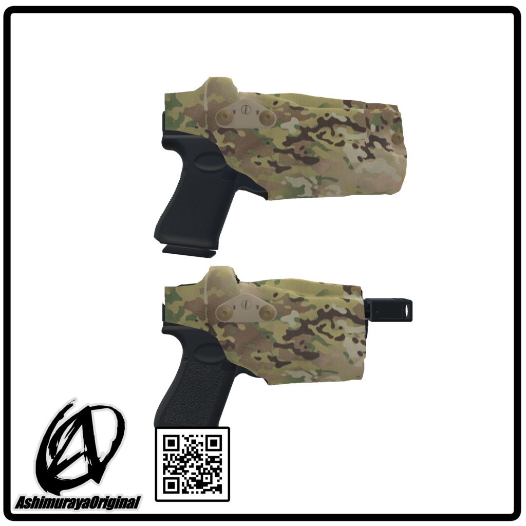 【MA対応】Glockシリーズ対応 DOTホルスター【脚村屋】