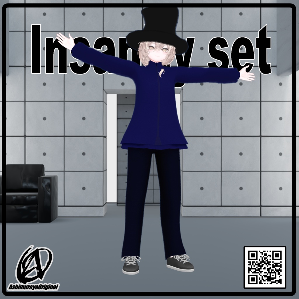 【12アバター対応】Insanity Set 【 #脚村屋】