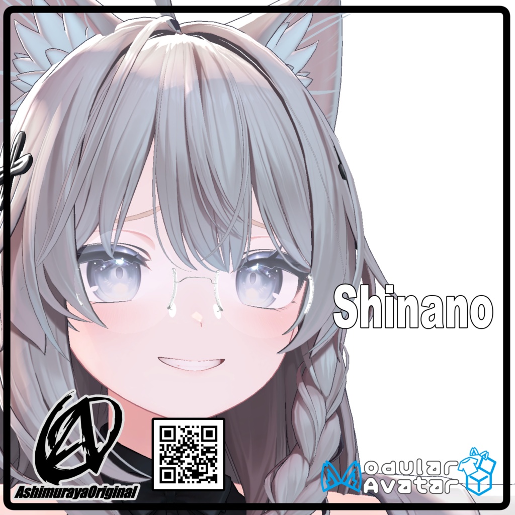 【 #脚村屋】WC's Round Glass【12アバター対応】