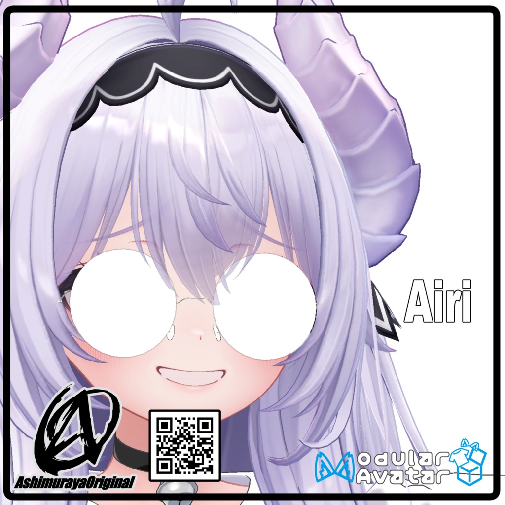 【 #脚村屋】WC's Round Glass【12アバター対応】