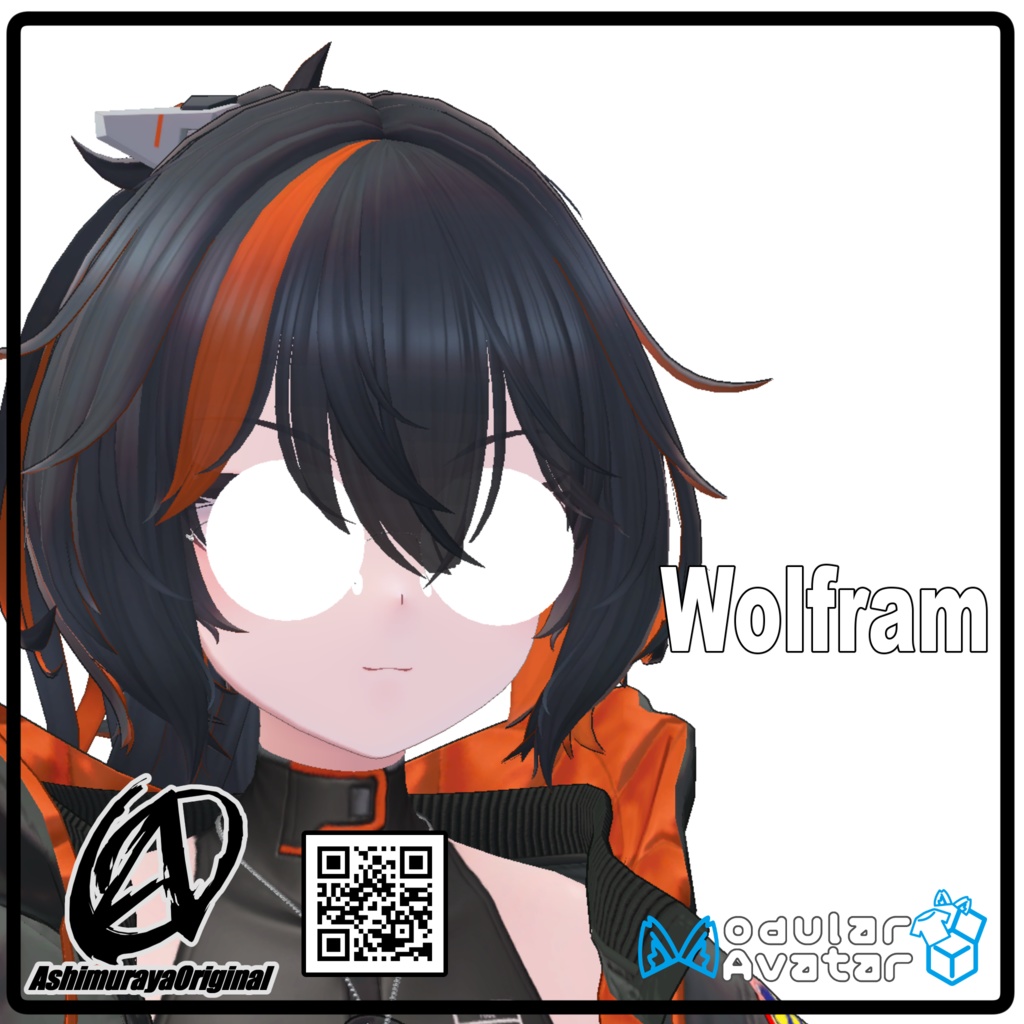 【 #脚村屋】WC's Round Glass【12アバター対応】