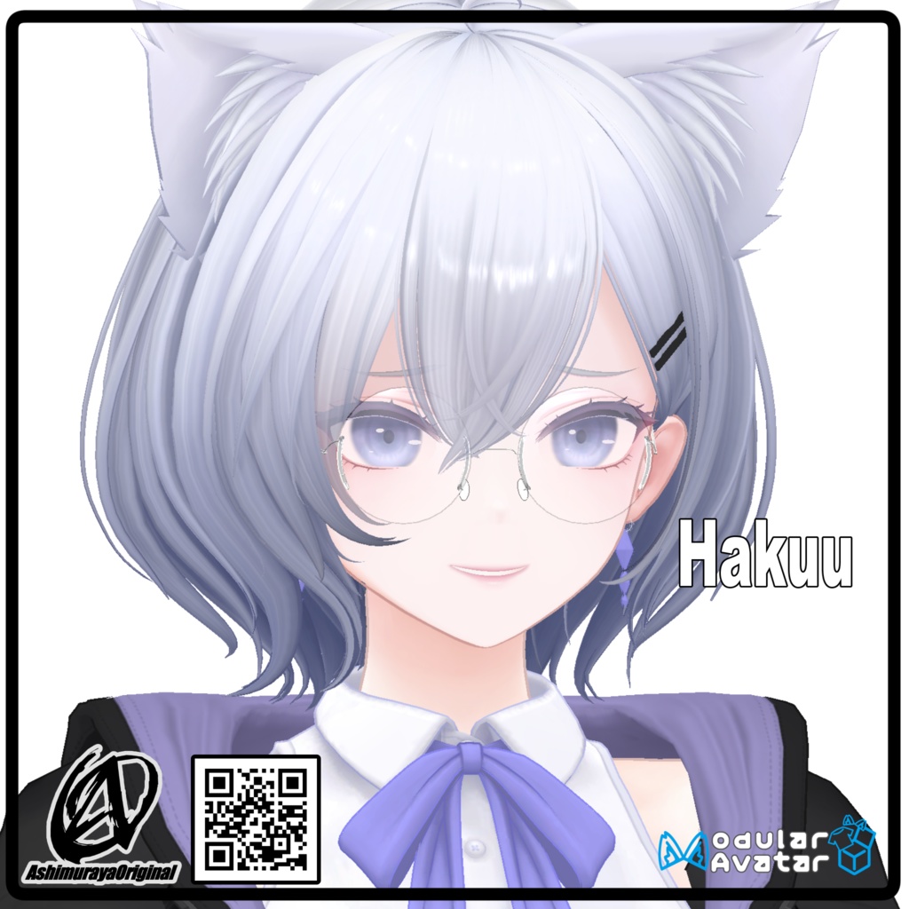 【 #脚村屋】WC's Round Glass【12アバター対応】