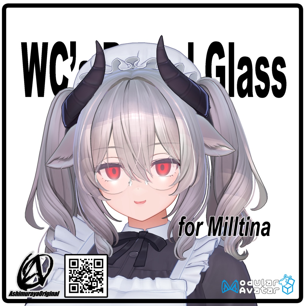 【 #脚村屋】WC's Round Glass【桔梗、森羅、ウォルフラム、しなの、愛莉、デルタフレア、ビナア、白雨、リルモワ、ミルティナ対応】
