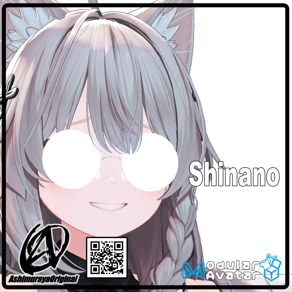 【 #脚村屋】WC's Round Glass【12アバター対応】