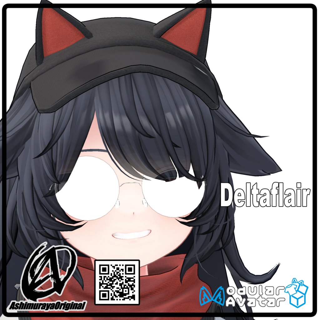 【 #脚村屋】WC's Round Glass【12アバター対応】