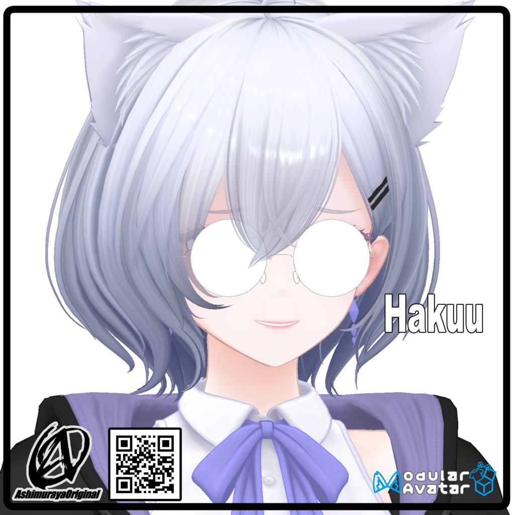 【 #脚村屋】WC's Round Glass【12アバター対応】