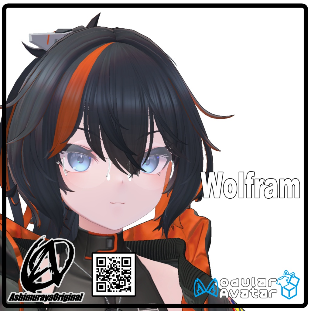 【 #脚村屋】WC's Round Glass【12アバター対応】