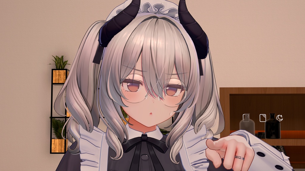 【 #脚村屋】WC's Round Glass【12アバター対応】