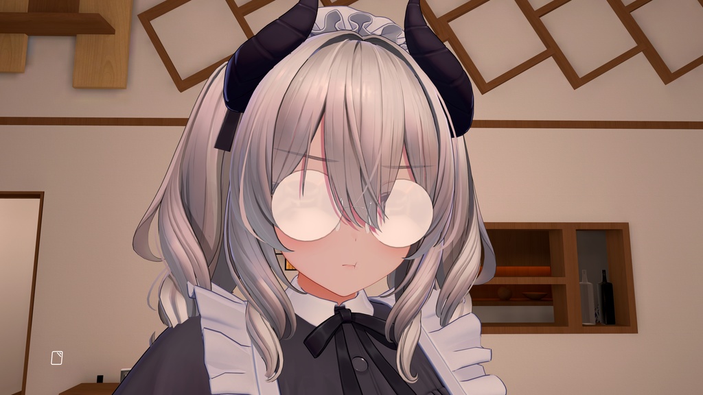 【 #脚村屋】WC's Round Glass【12アバター対応】