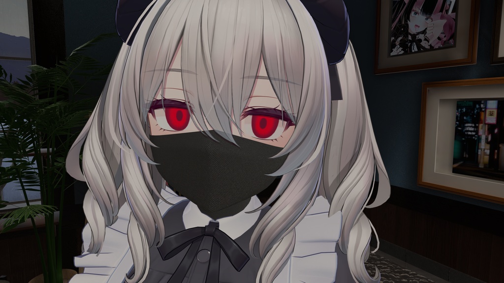 【ミルティナ用】ハーフマスク - Halfmask -【MA対応】