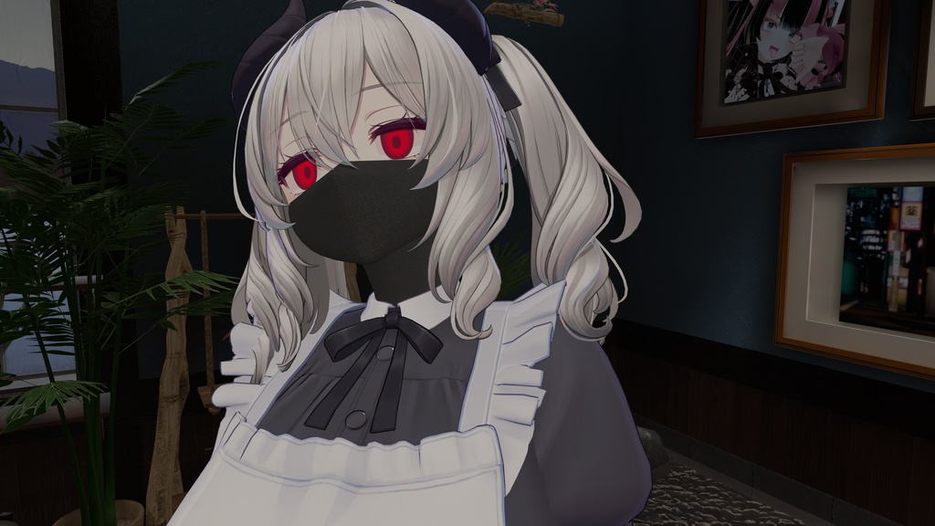 【ミルティナ用】ハーフマスク - Halfmask -【MA対応】