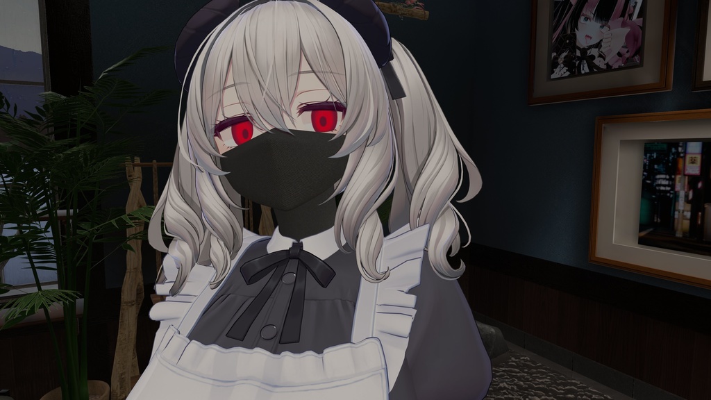 【ミルティナ用】ハーフマスク - Halfmask -【MA対応】