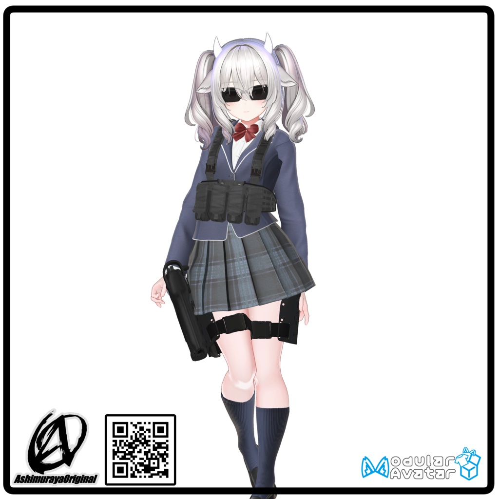 【MA,ミルティナ対応】ハーフリムシューティングサングラス Breeze【脚村屋】