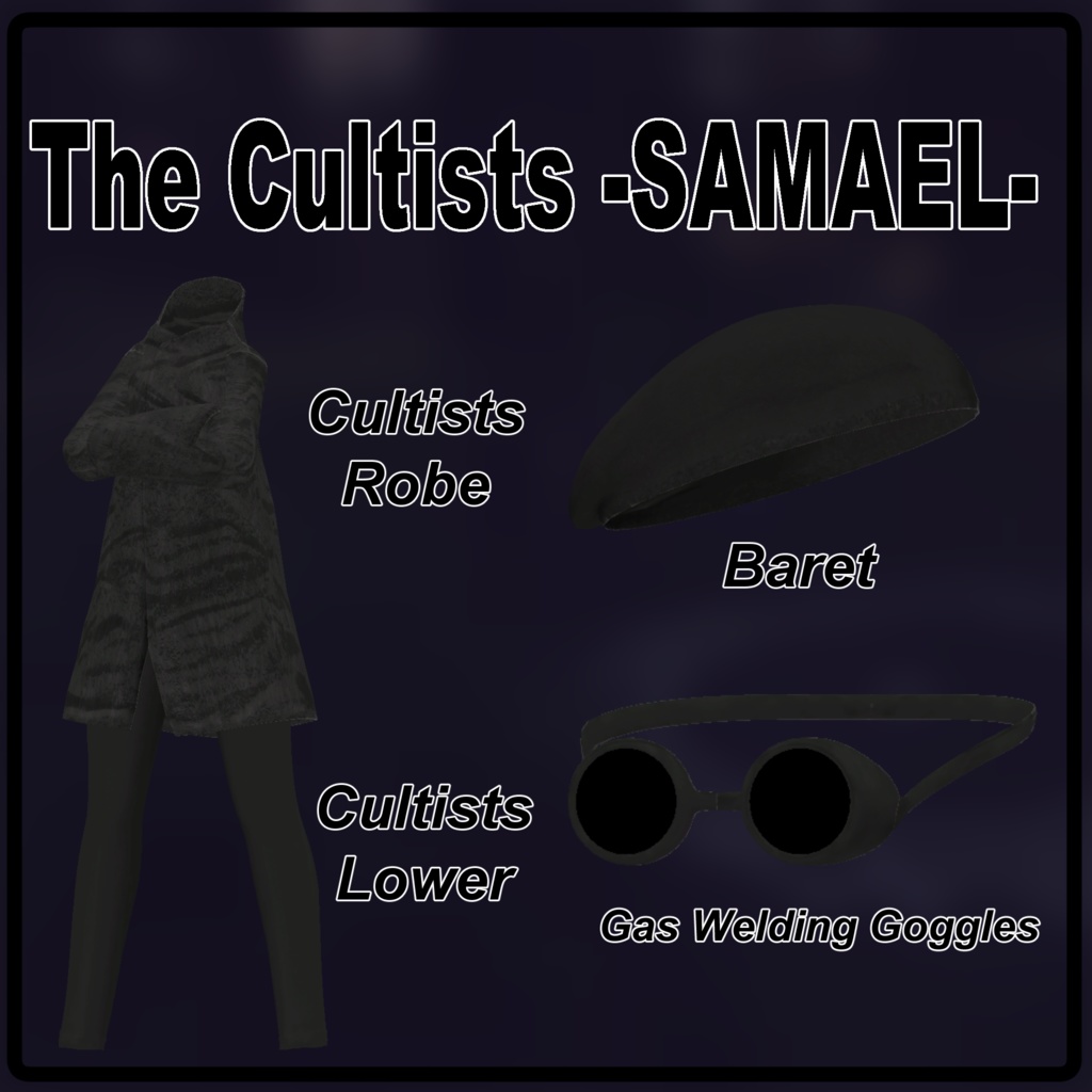 【ミルティナ対応】The Cultists -SAMAEL-【 #脚村屋】