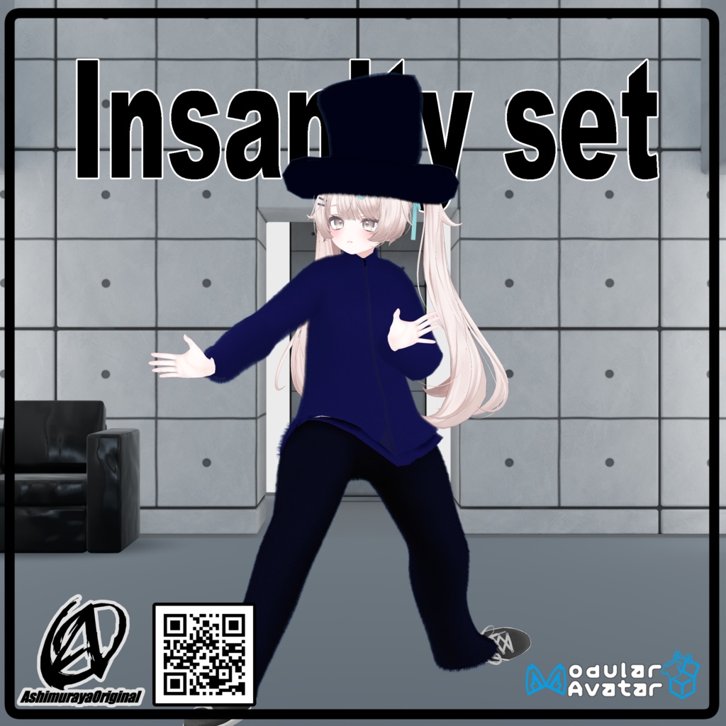 【ミルフィ対応】Insanity set 【 #脚村屋】