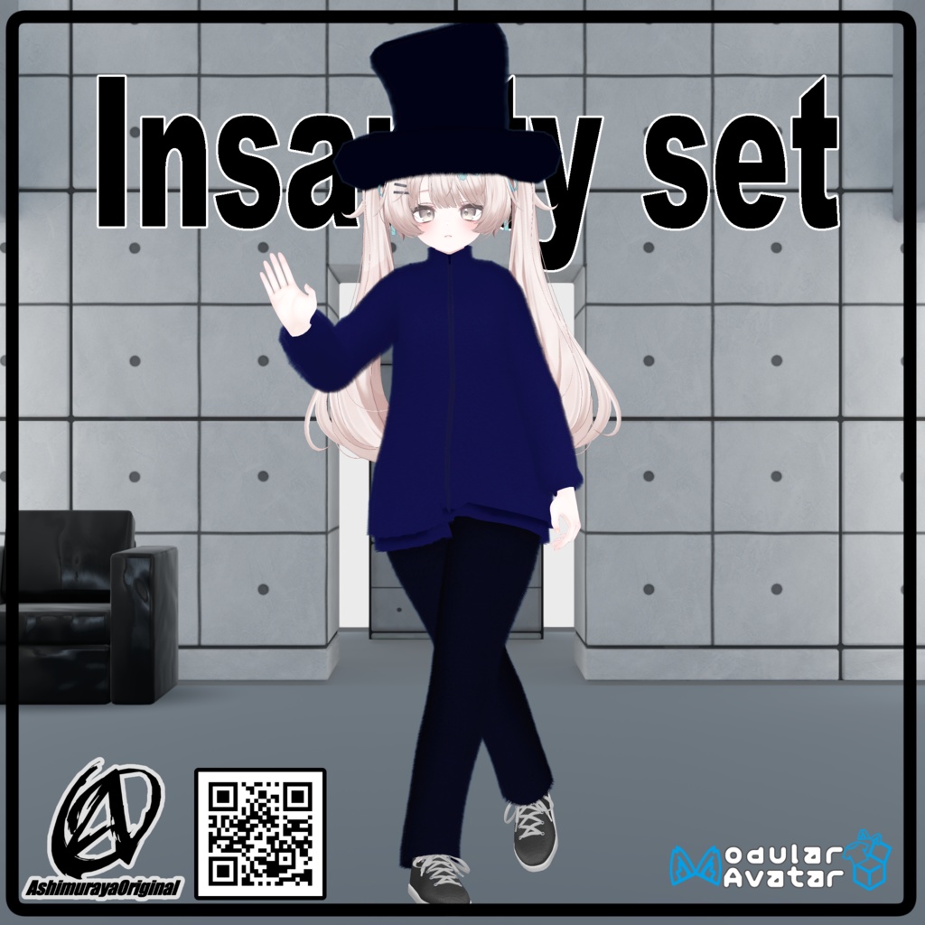 【ミルフィ対応】Insanity set 【 #脚村屋】
