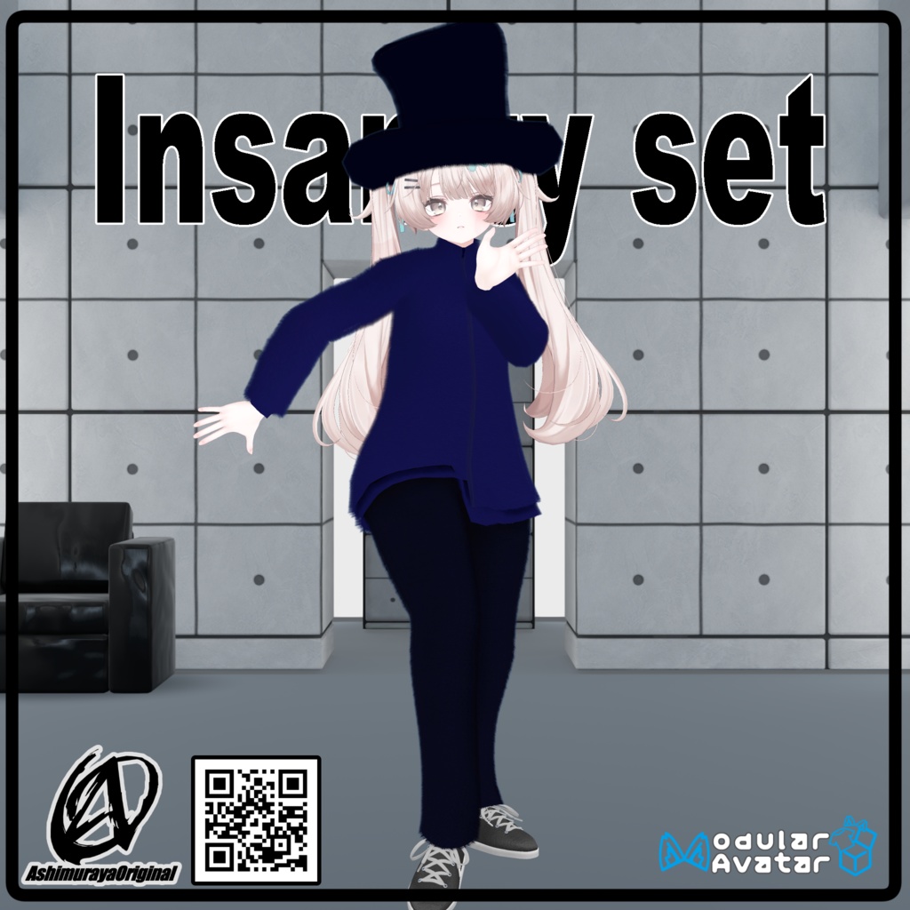 【ミルフィ対応】Insanity set 【 #脚村屋】