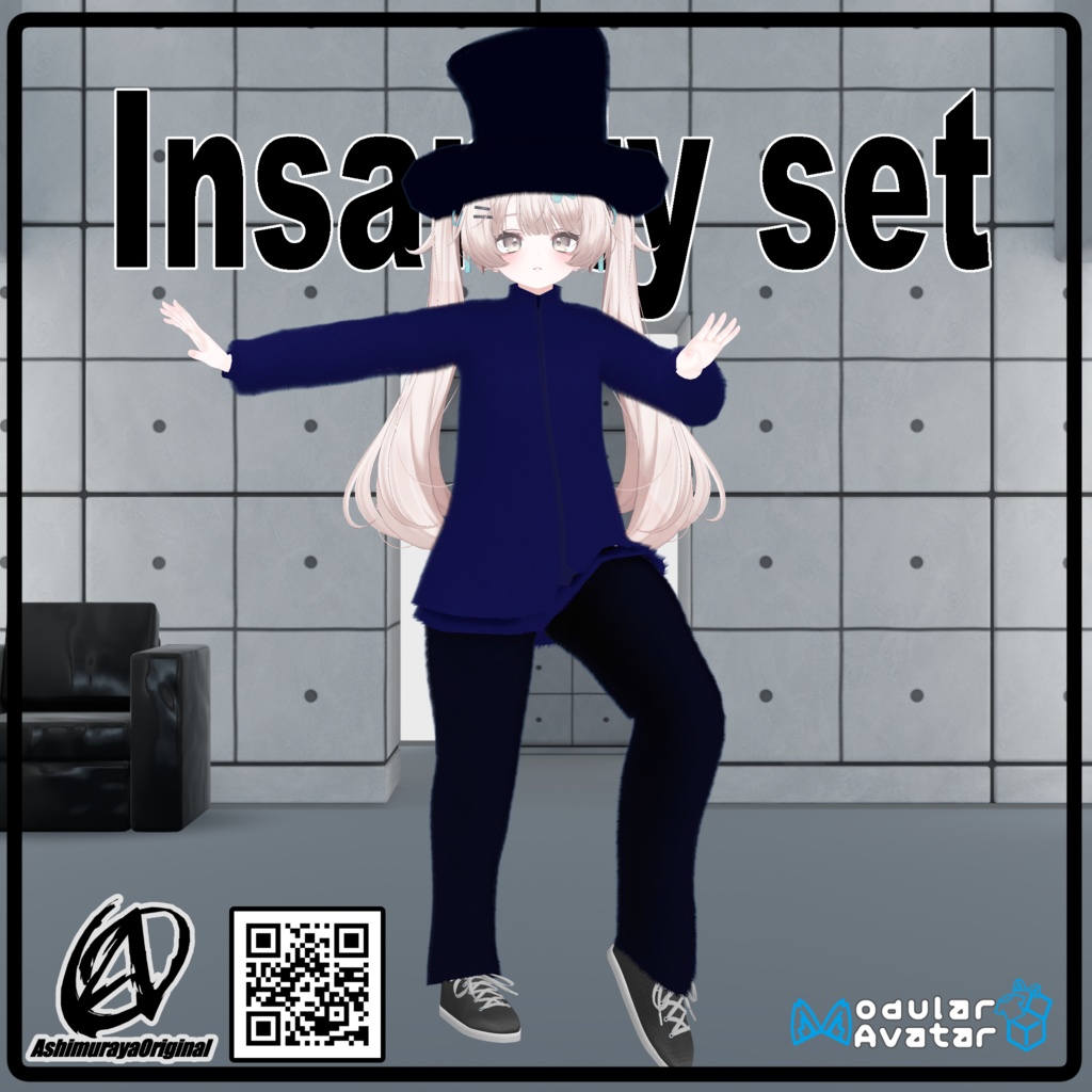 【ミルフィ対応】Insanity set 【 #脚村屋】