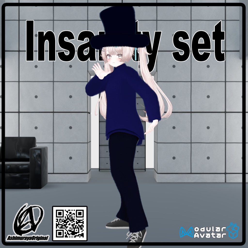 【ミルフィ対応】Insanity set 【 #脚村屋】