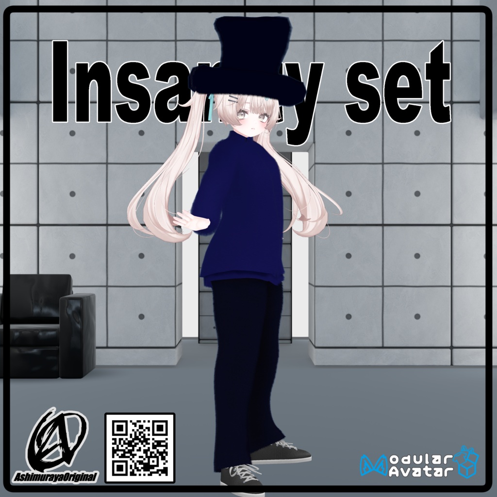 【ミルフィ対応】Insanity set 【 #脚村屋】