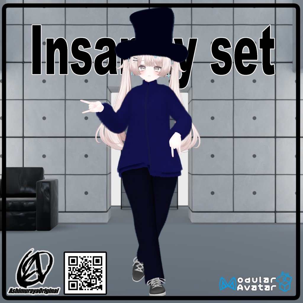 【ミルフィ対応】Insanity set 【 #脚村屋】