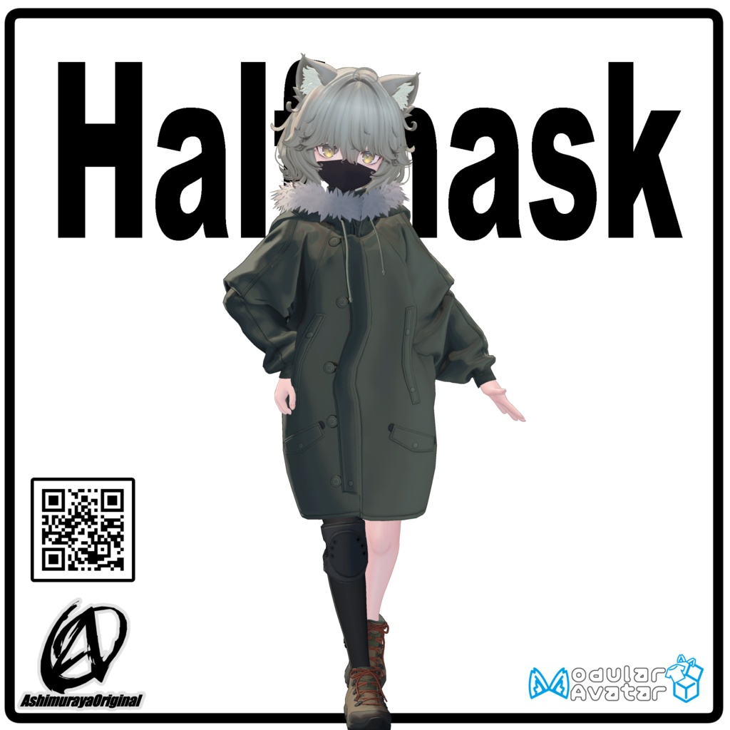 【Nemo用】ハーフマスク - Halfmask -【MA対応】