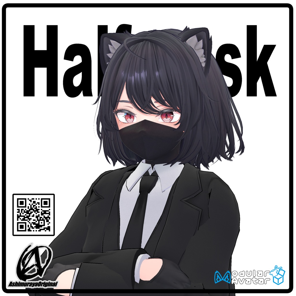 【キルサイク用】ハーフマスク - Halfmask -【MA対応】