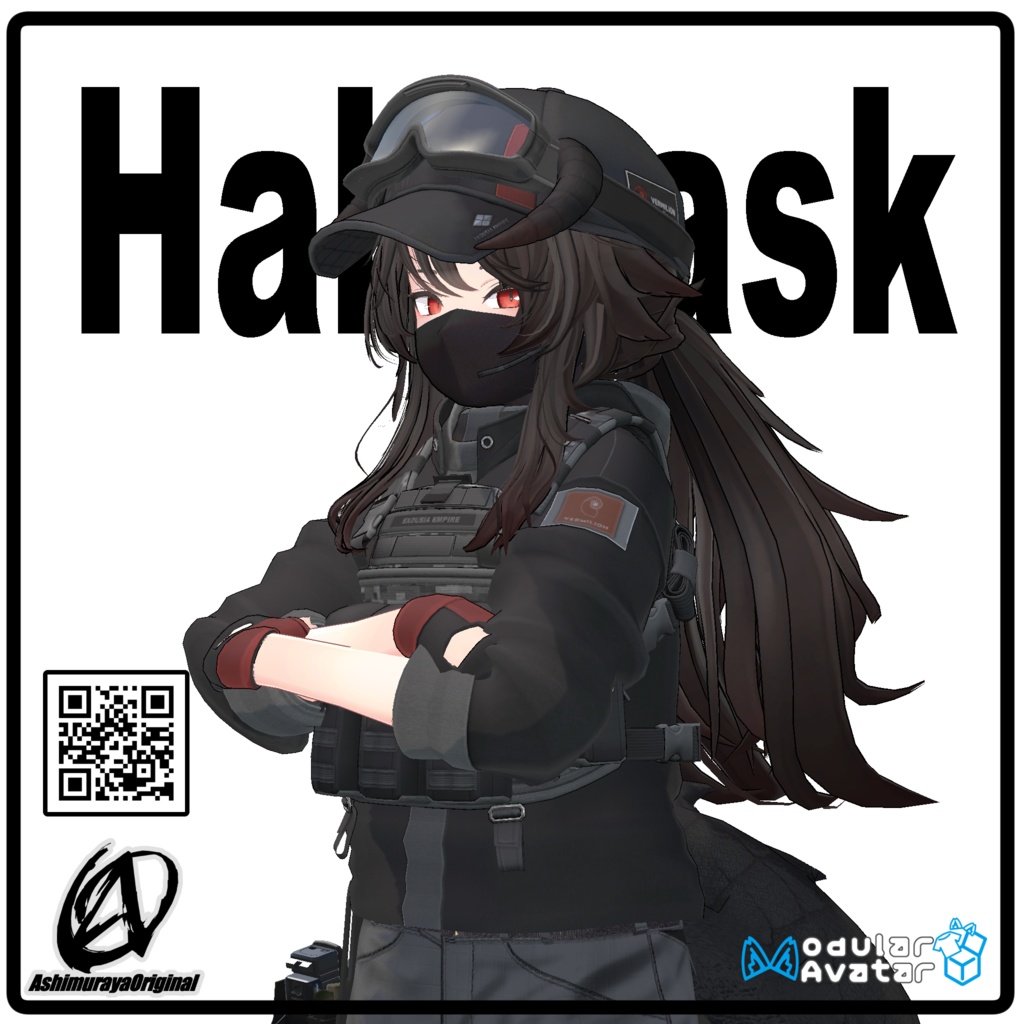 【リーサルフリート用】ハーフマスク - Halfmask -【MA対応】