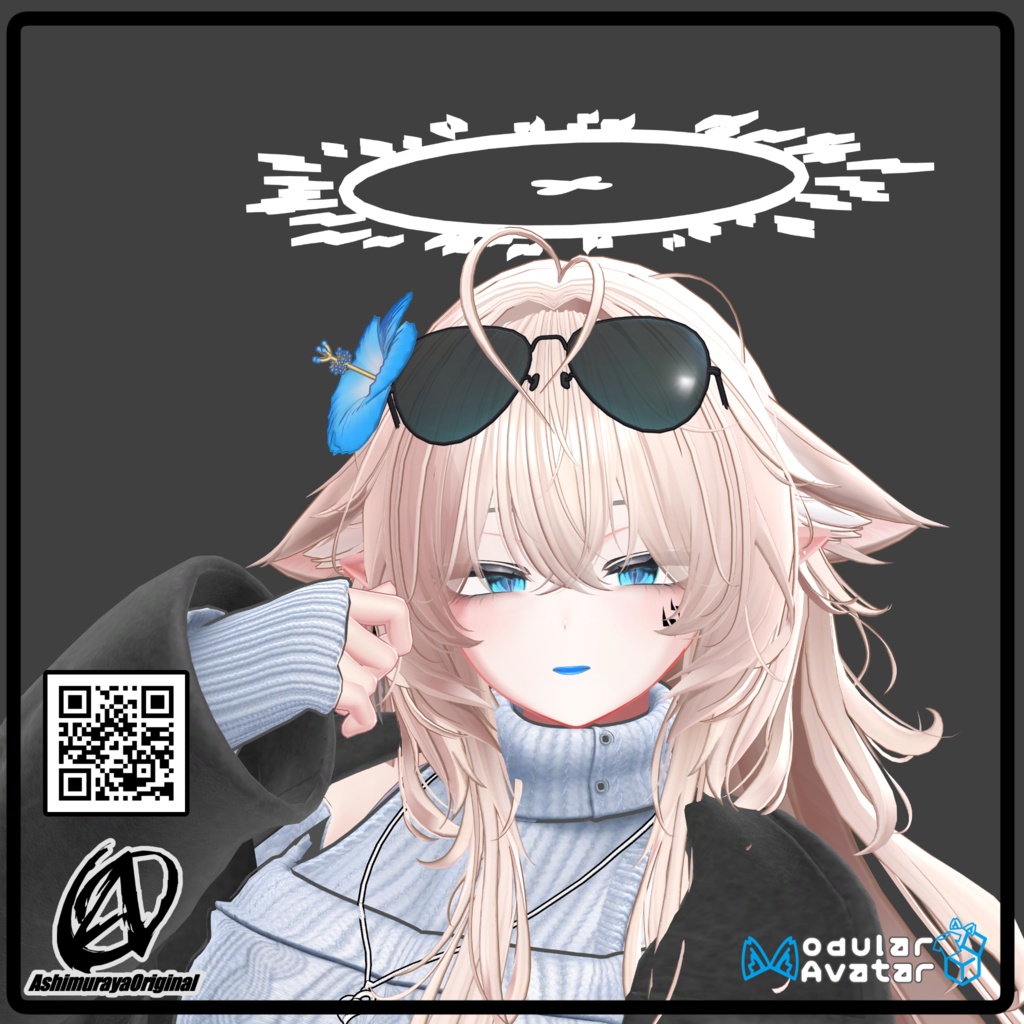 発売記念セール【複数アバター対応】カルトサークルヘイロー Cult Circle Halo【MA対応】