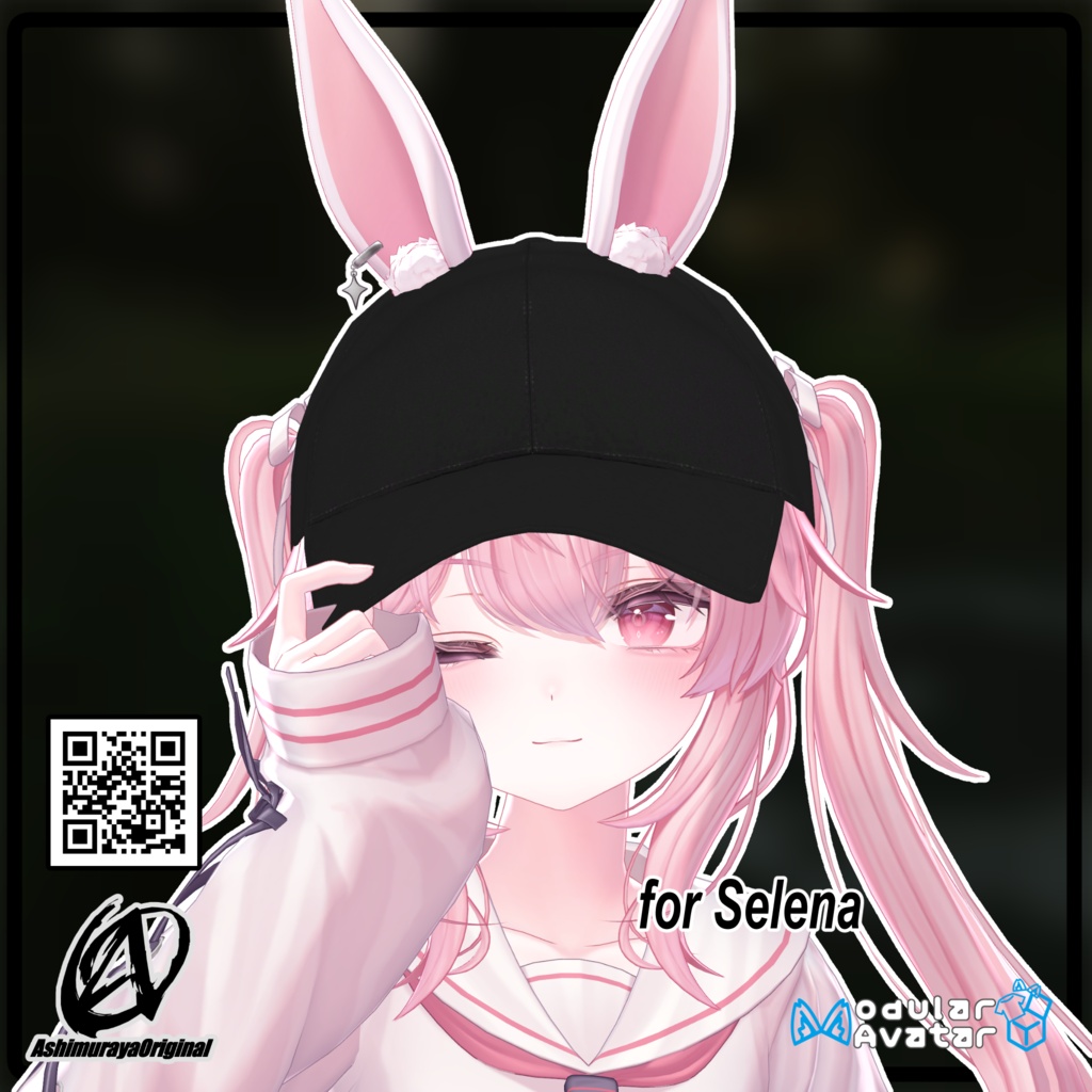 【複数アバター対応】ベースボールキャップ - Base Ball Cap -【 #脚村屋】