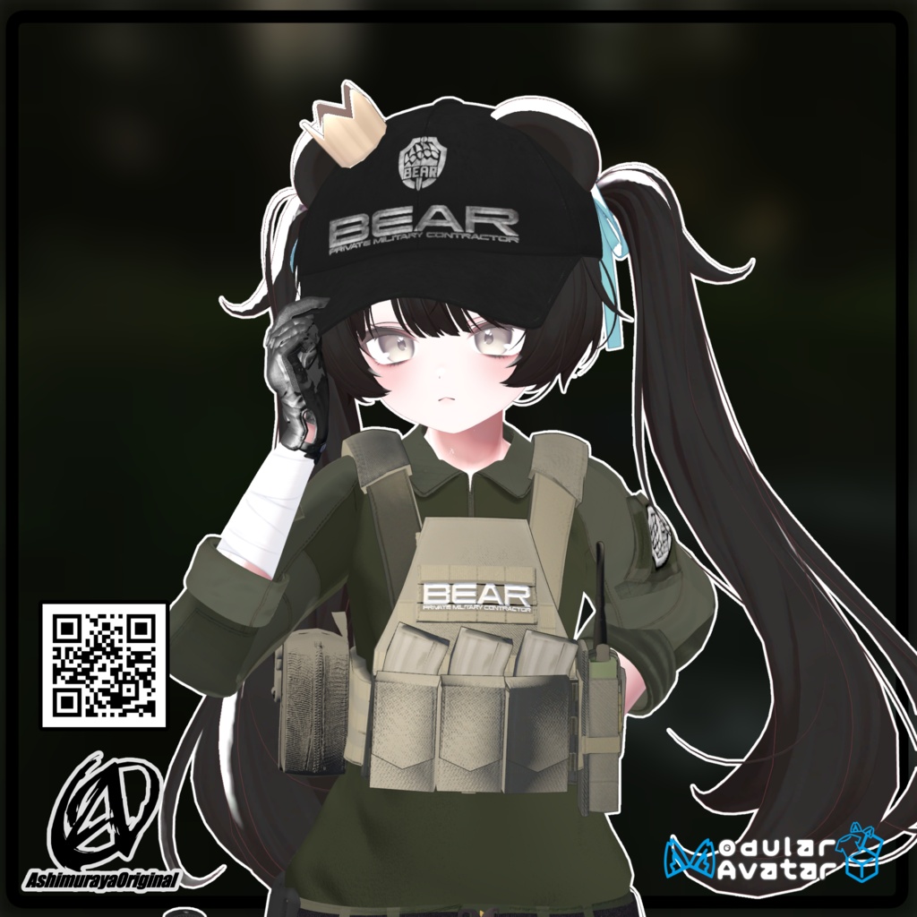 【複数アバター対応】ベースボールキャップ - Base Ball Cap -【 #脚村屋】