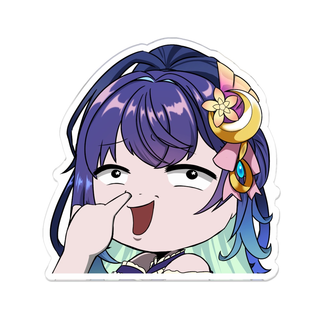 【鼻ほじシリーズ】アクリルバッジ