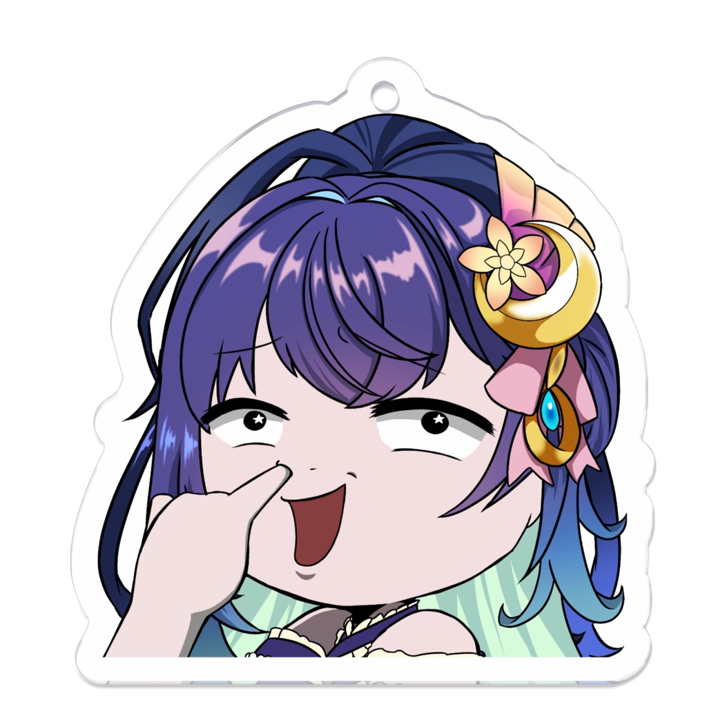 [鼻ほじシリーズ]アクリルキーホルダー