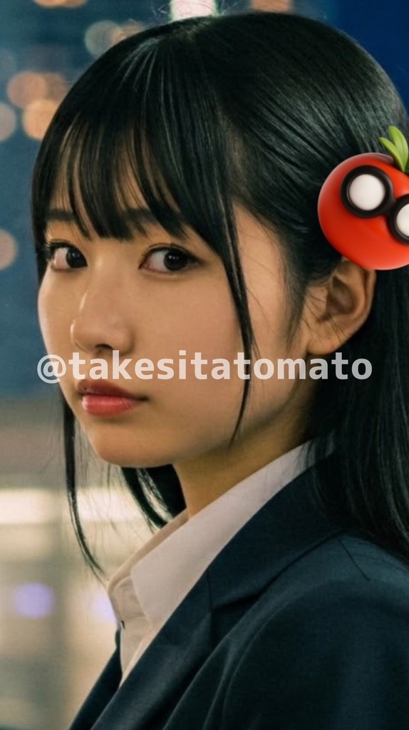 富間田堵麻美スマホ用壁紙 - 環状線リフレイン