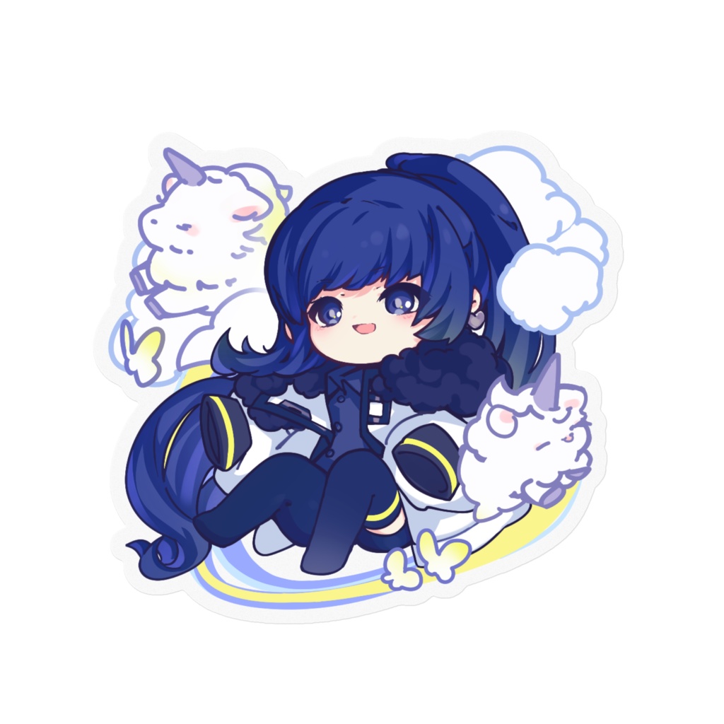 昇華 一周年記念ステッカー illust:花成花蕗さま!