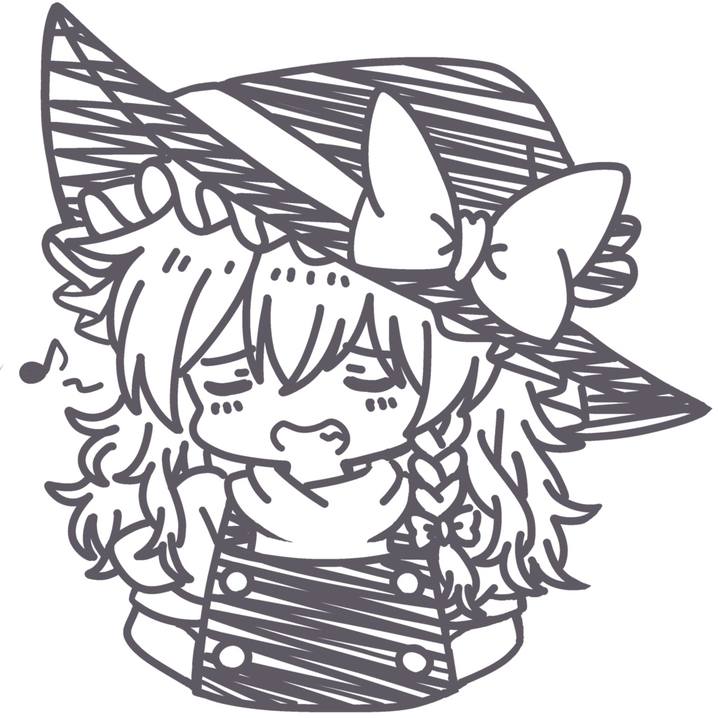 ごきげん魔理沙ちゃんパーカー