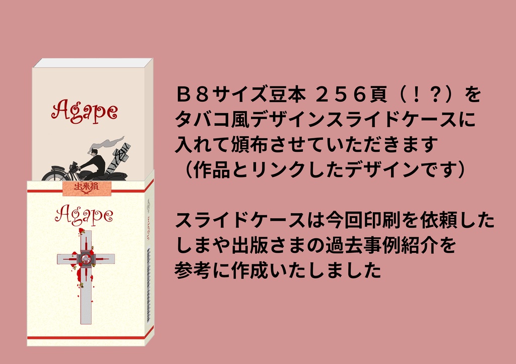 「Agape」(牧師中心・原作後IF/CPなし)訳アリ品