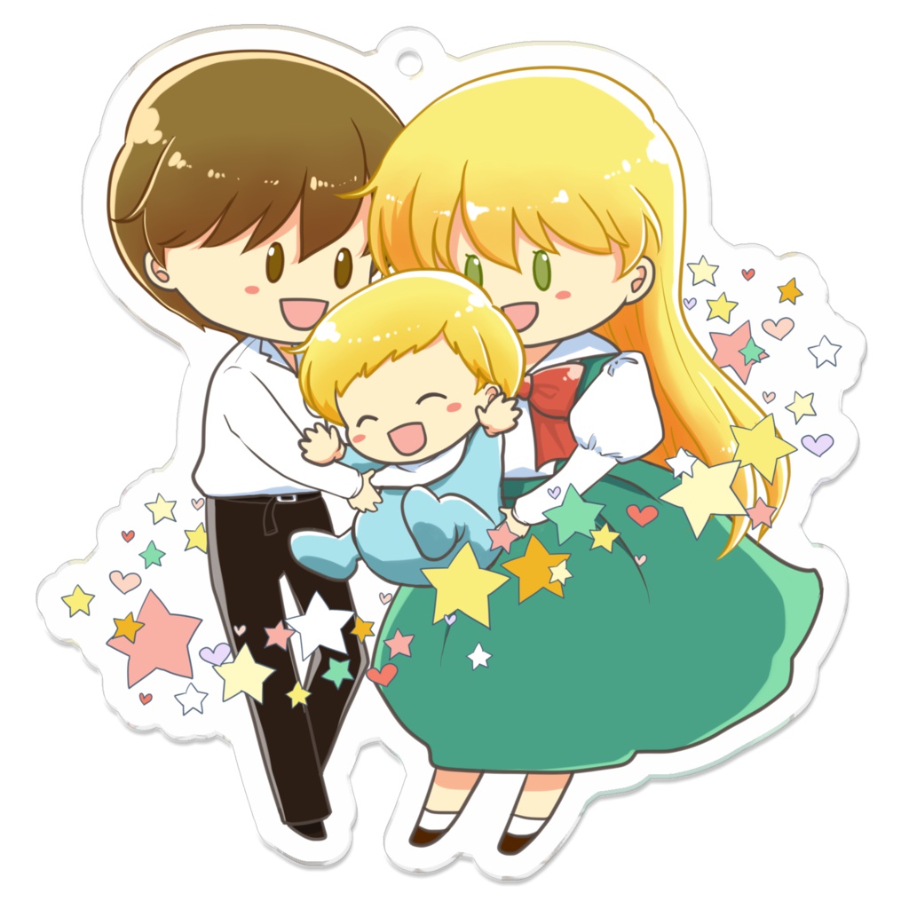 だぁ！だぁ！だぁ！ (70×70)アクキー