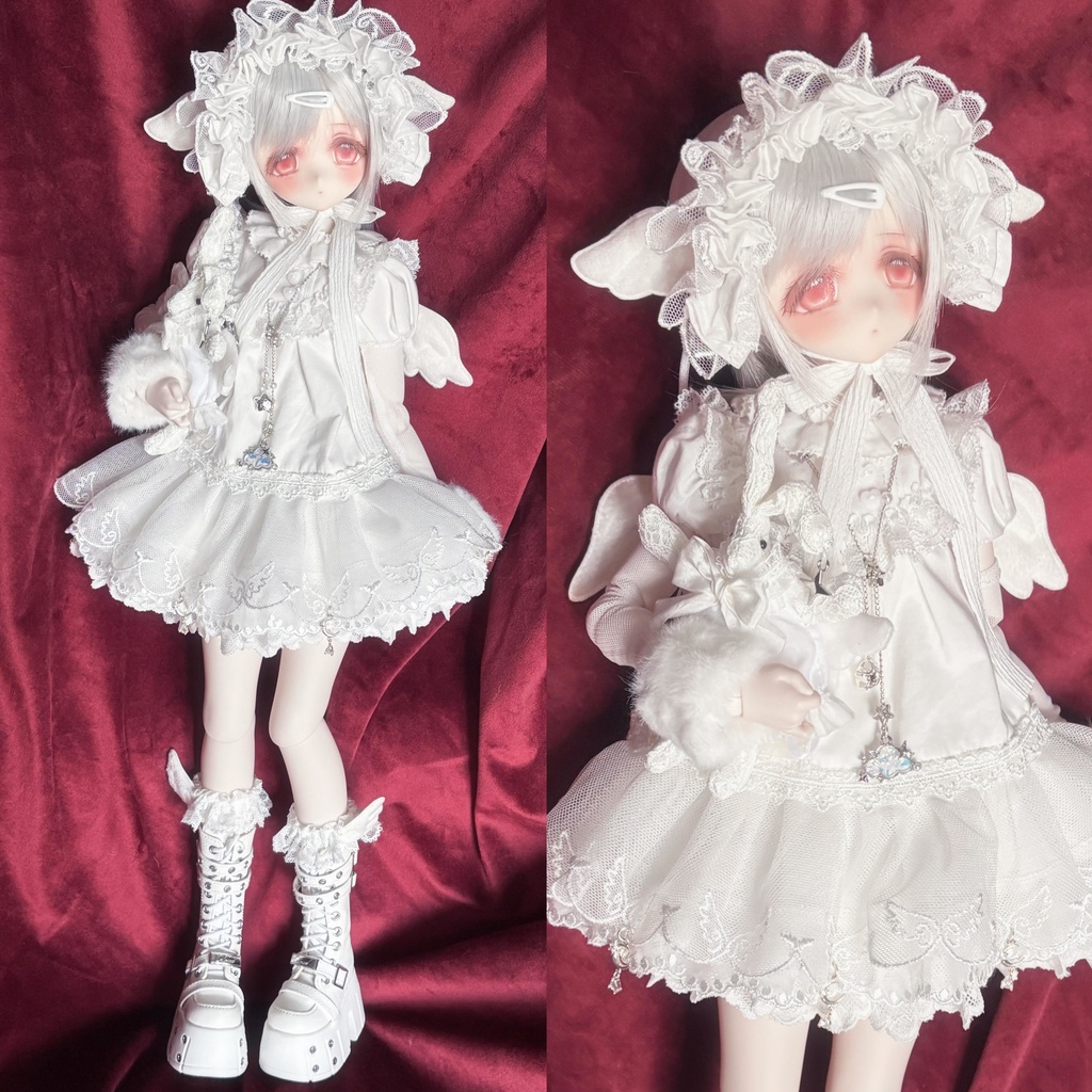 【受注生産】夢の匣 キャストドール ドール衣装 1/4 1/6 スケール MDD MSD BJD ブラインドドール DOLL
