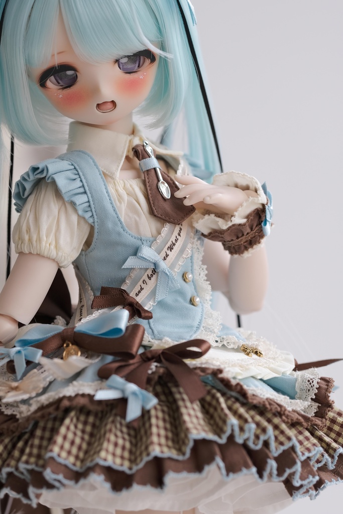 【受注生産】見習パティシエ キャストドール ドール衣装 1/4 1/6 スケール MDD MSD BJD ブラインドドール DOLL