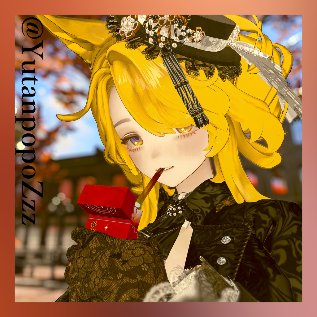 【さたにあ式タバコギミック対応】差し替えモデル 煌月 #Levy_shop