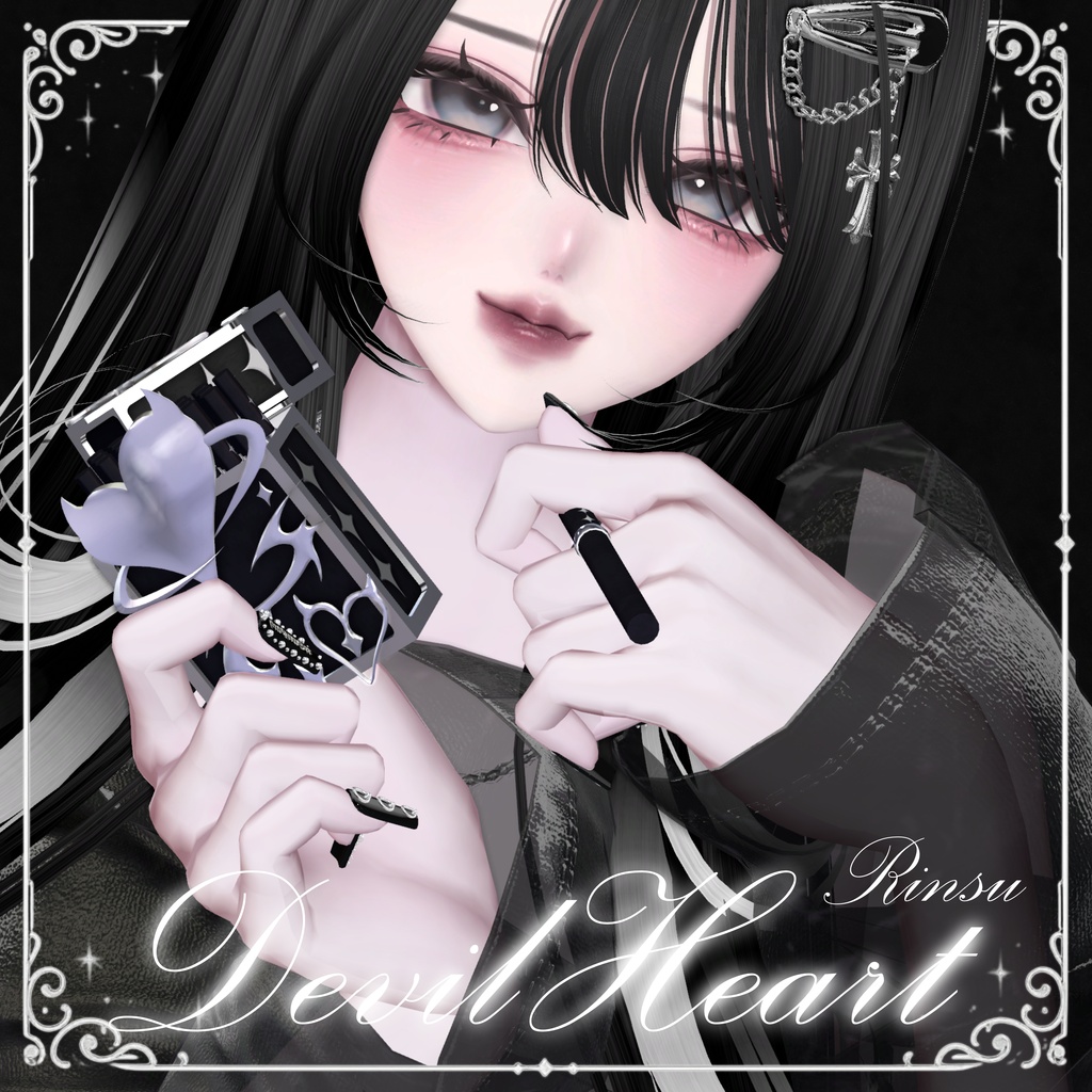 【さたにあ式タバコギミック対応】差し替えモデルDevil Heart #Levy_shop