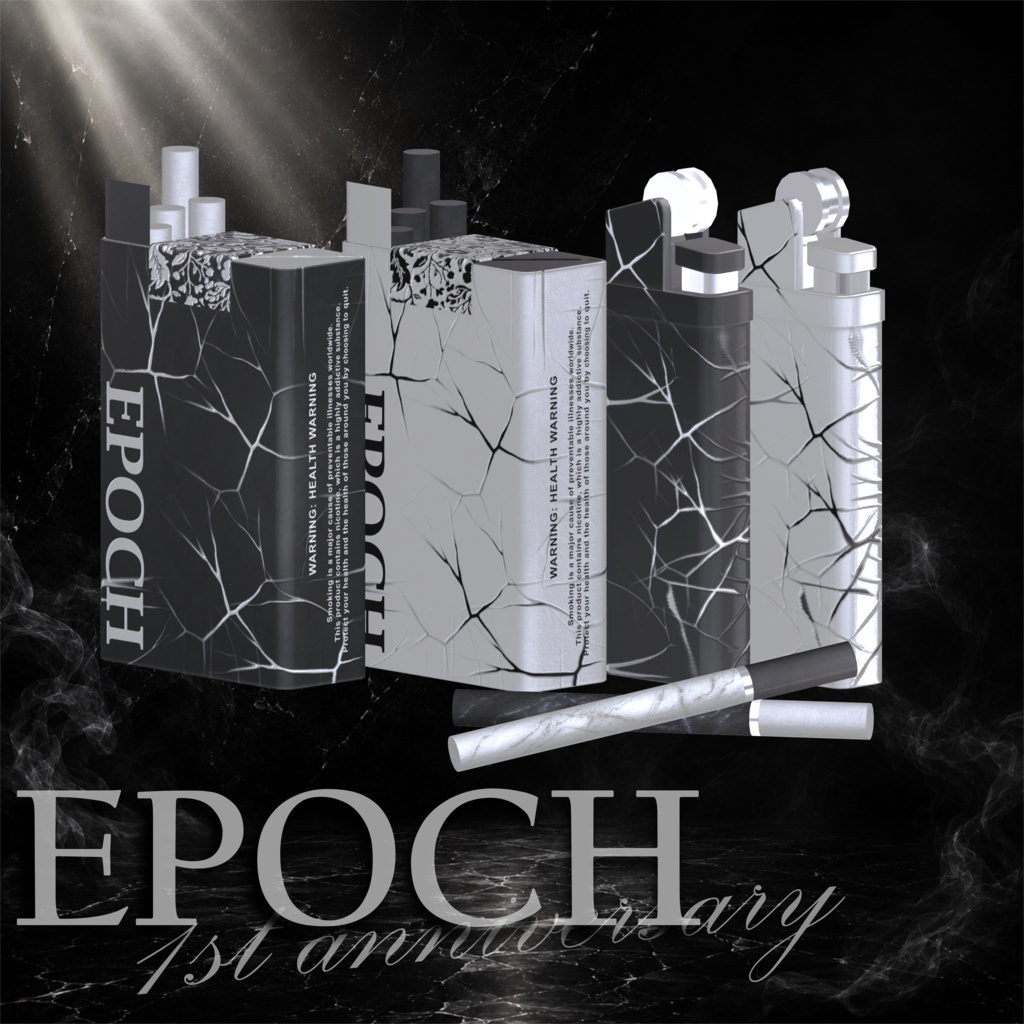 【期間限定無料】さたにあ式タバコギミック専用マテリアル EPOCH #Levy_shop