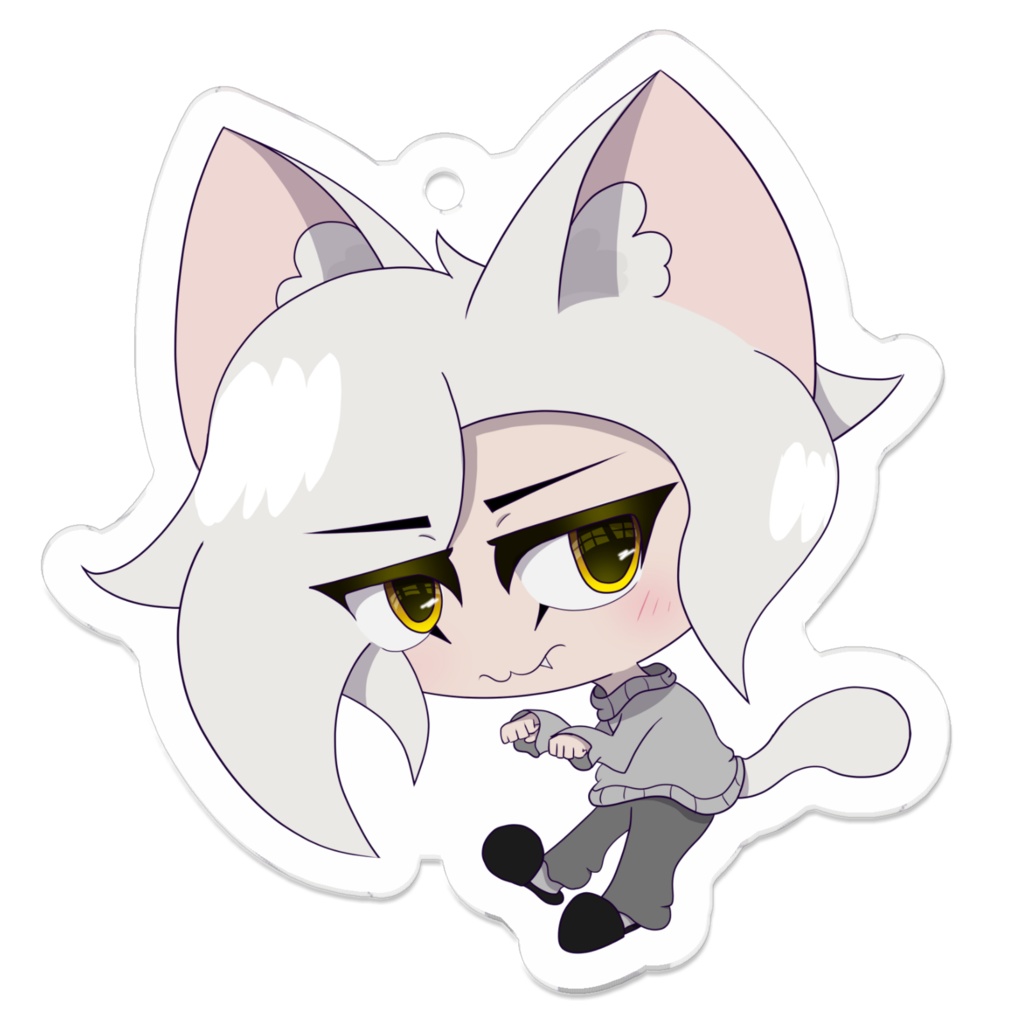 ジェイくんアクリルキーホルダー・猫の日