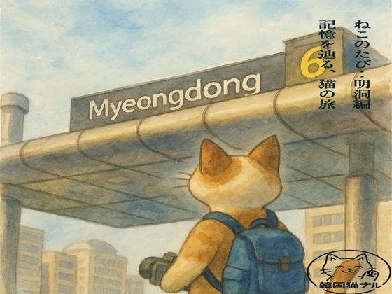 猫の旅:明洞編