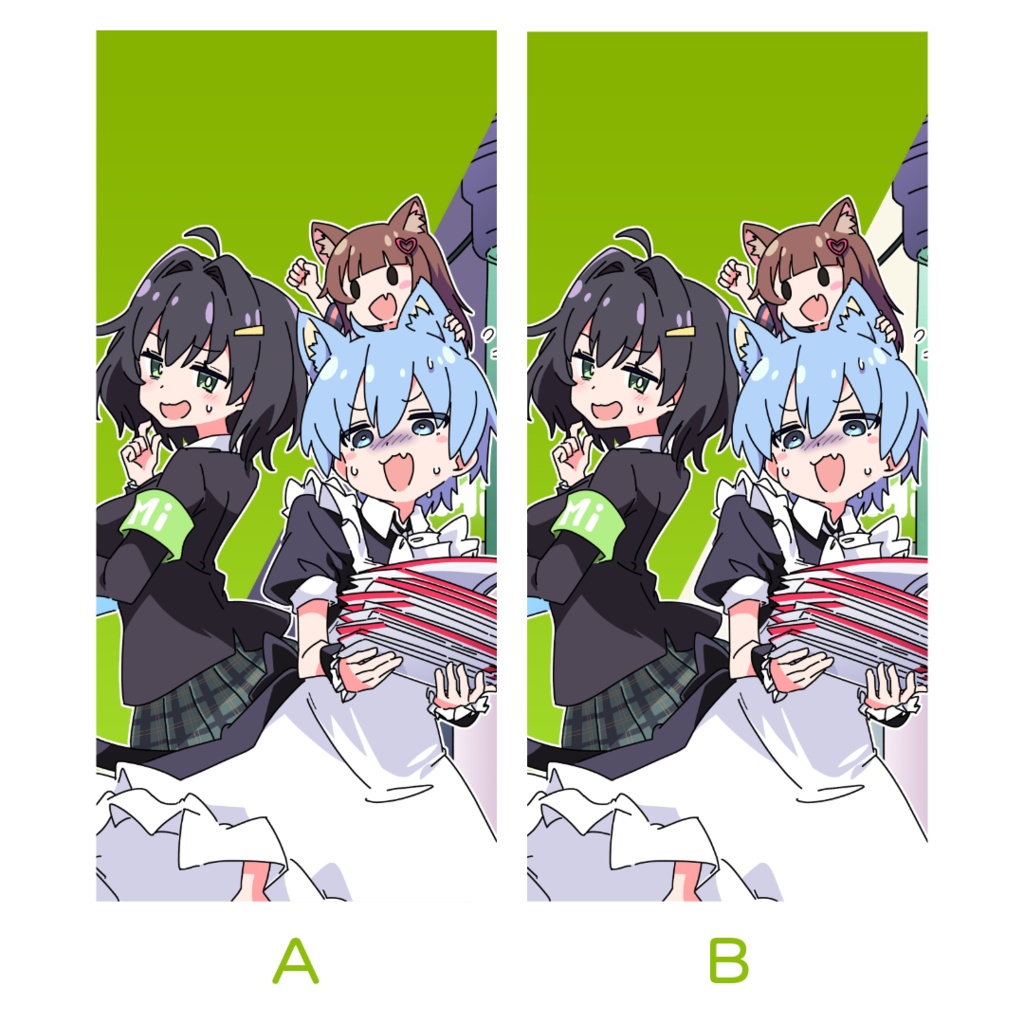 Ixy氏描きおろしMisskey.io公式メモリアルイラスト