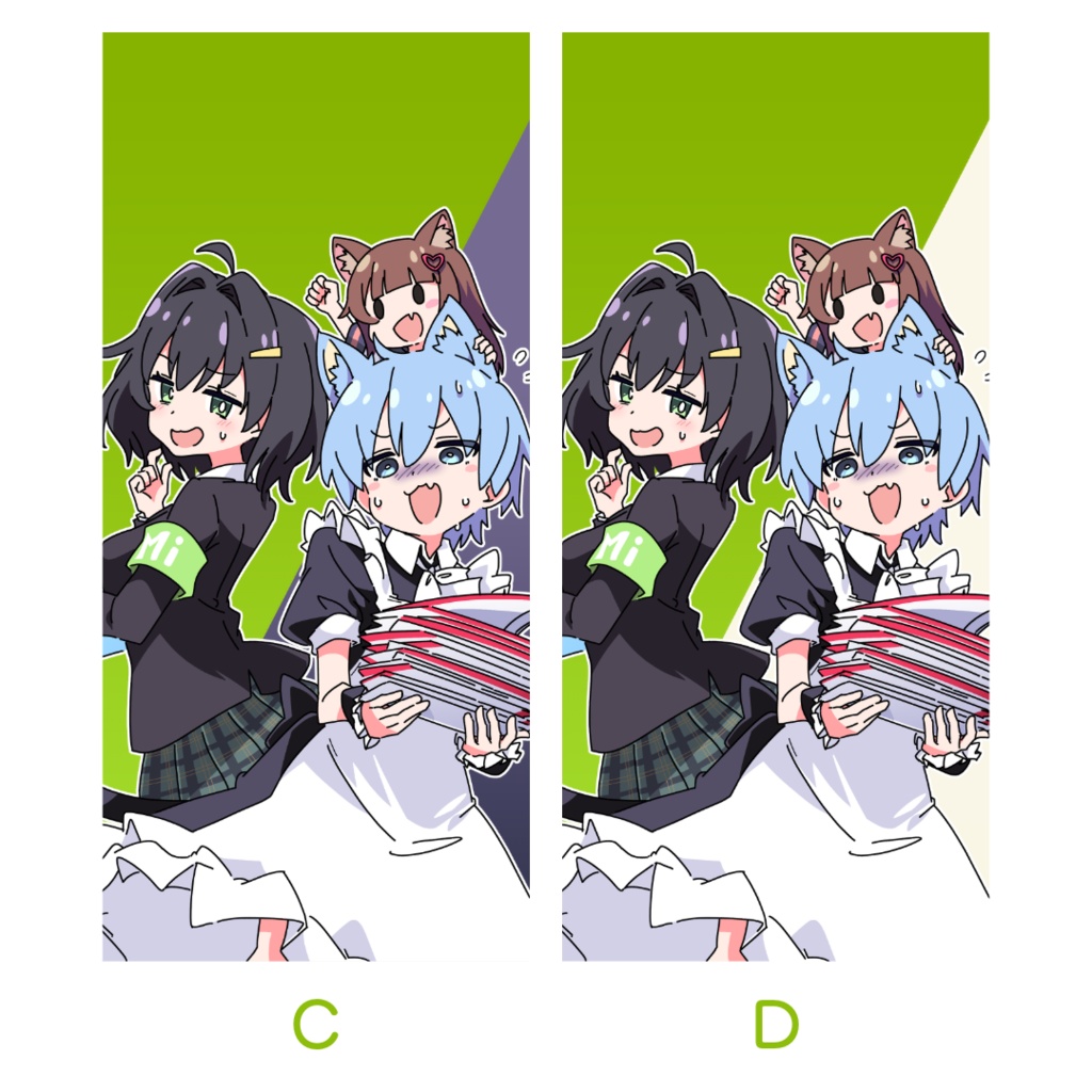 Ixy氏描きおろしMisskey.io公式メモリアルイラスト